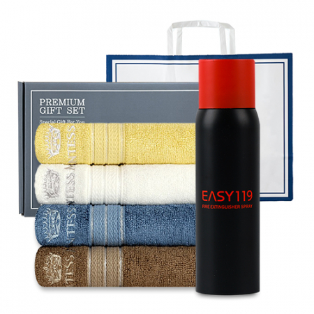 송월 프리미엄 선물 세트 (CM 뱀부블럭40 1P + 소화기 1P) #3