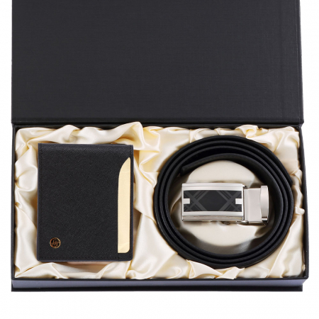 소가죽 정장 벨트 사피아노 가죽 반지갑 직장인 선물 (남성선물세트) #3