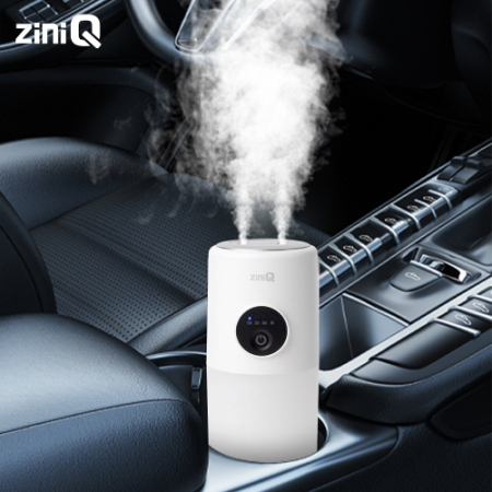 [지니큐] 280ml 무선 무드등 듀얼 미니가습기 분무각도 조절 ZQ-HX30 #7