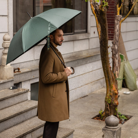 고티바쉬 2세대 우드핸들 초경량 풀카본 장우산 122cm 70사이즈 8K #3