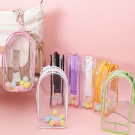 키링파우치 미니파우치 투명파우치 화장품파우치 파우치백 키링가방 방수파우치 #2