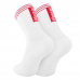 작은이미지: 여성용 장목 레드 스포츠양말 #3