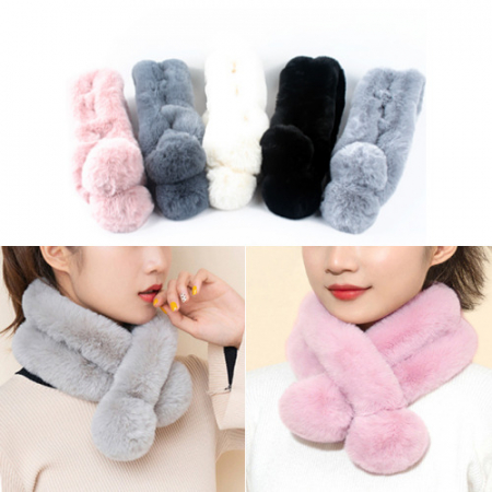 털목도리 쁘띠목도리 짧은목도리 숏목도리 머플러 미니목도리 #3