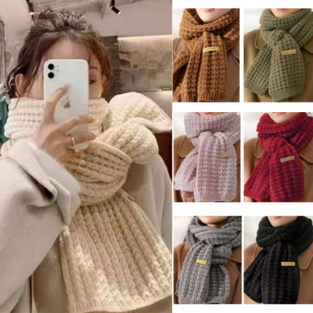 목도리 넥워머 머플러 와플목도리 니트머플러 니트목도리 겨울목도리 남녀공용목도리 #2