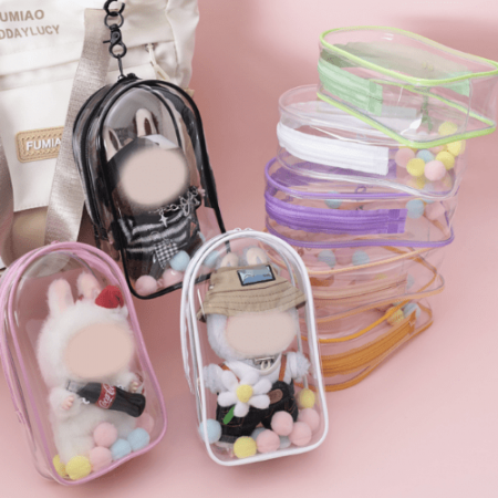 인형보관파우치 투명파우치 열쇠고리파우치 키링파우치 #2