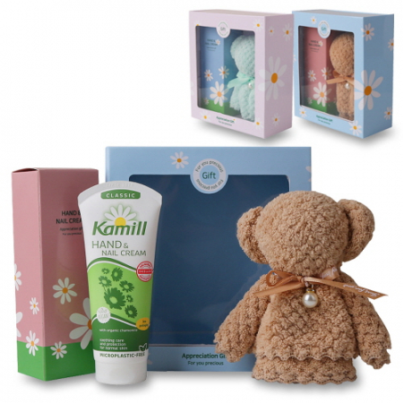 카밀 클래식 100ml 베어 캐릭터 타월 행주 세트 #2