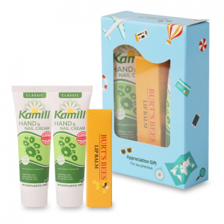 카밀 핸드크림 30ml 버츠비 립밤 3p 세트 (케이스 포함) #2