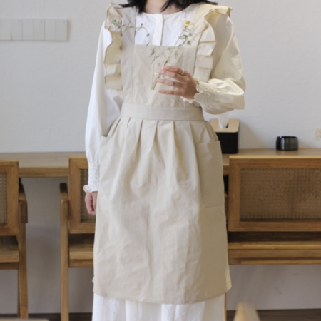 앞치마 프릴앞치마 공방앞치마 카페앞치마 어린이집앞치마 #3