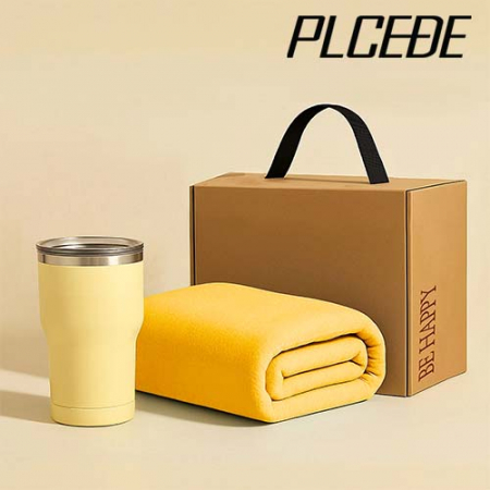 플씨드 베이직 담요 + 텀블러 350ml 2종세트 #2