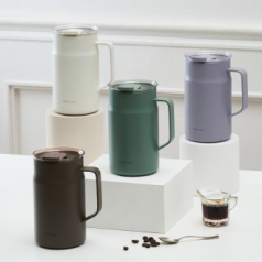 락앤락 메트로 카페 머그 세라믹 텀블러 600ml HA