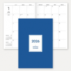 2026 월간 플래너 노트 (중철제본/32절/B6)