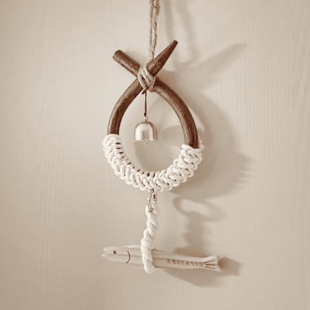 현관문 도어벨 문종 소코뚜레 액막이명태 개업선물 #2