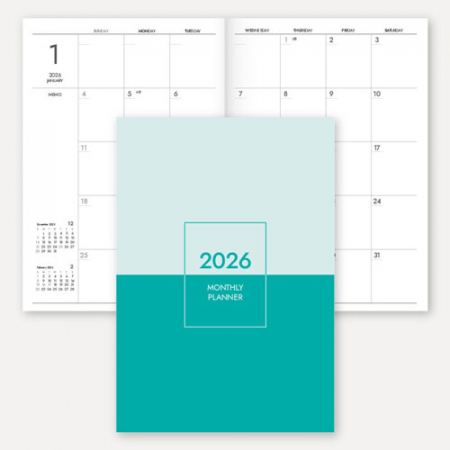 2026 월간 플래너 노트 (책제본/32절/B6) #2