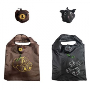 곰돌이 고양이 케릭터 시장가방