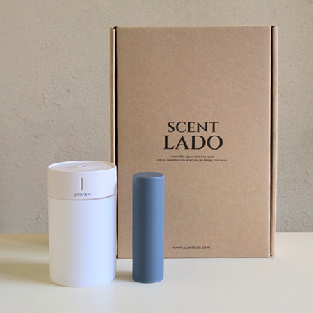 센트라도 아이리버 미니가습기+원통형 휴대용 손난로 보조배터리 세트 #2