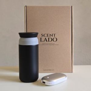 센트라도 젯스 휴대용 손난로 보조배터리+포인트 텀블러 세트