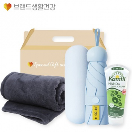 겨울방한(5단암막캡슐우양산+카밀핸드로션크림100ml+부드럽고 따뜻한 담요) #2