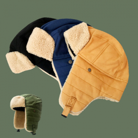 귀달이모자 털모자 군밤모자 방한모자 귀도리모자 방한귀마개 겨울모자 #2