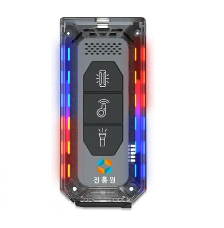 LED 경광등 겸용  전자 호루라기  W02U  (나이트 가디언 정품) #2