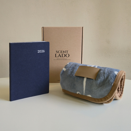 센트라도 극세사 담요+에코스 다이어리 세트 #5