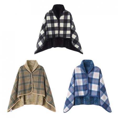 고급형 가운 겸 판초형태 무릎담요 H309 #2