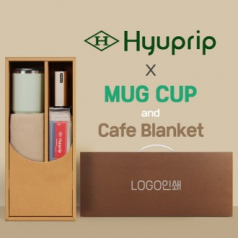 협립 이지롤 거꾸로 완전자동 우산 +카페담요+로하스머그컵-세트