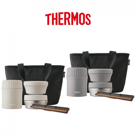 써모스 뉴 플+스 반반 보온도시락 965ml TKLG-1001 #2