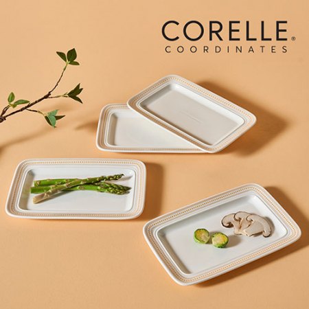 코렐 코디네이츠 로즈몬트 직사각 접시 4P #2