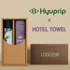 협립3단 뉴플라워즈 완전자동 양우산 +협립호텔코마170타월-세트