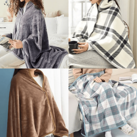 망토담요 후드담요 입는담요 똑딱이담요 무릎담요 #2