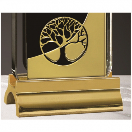 무지금속받침 나무 크리스탈 상패 #5