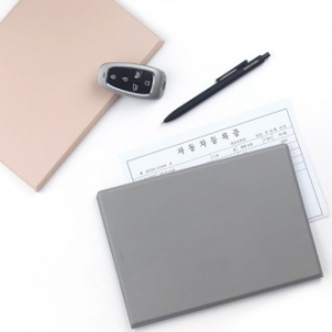 자동차등록증 보관함 자동차 검사증 고급가죽 국내생산