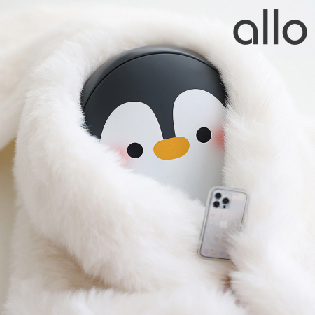 알로 WM504 충전식 휴대용 펭귄 손난로 보조배터리 5000mAh #3