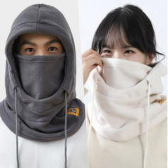 일체형 바라클라바 넥워머 넥워머 방한 바람막이