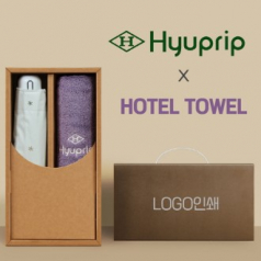 협립 5단 눈꽃 암막 우양산 +협립호텔코마170타월-세트