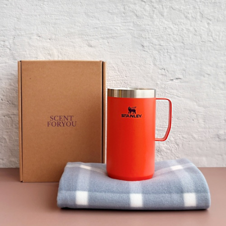 센트포유 스탠리 클래식 캠프머그709+패턴담요세트SB8 #4
