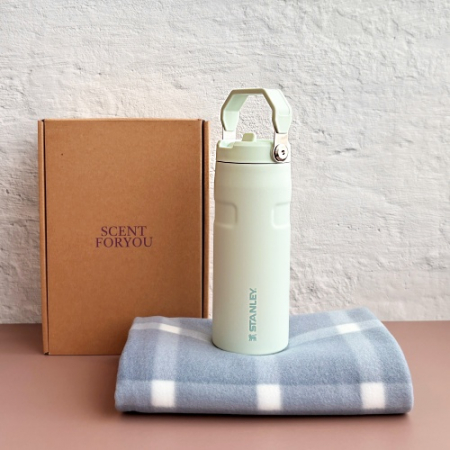 센트포유 스탠리 에어로라이트 플립스트로473+패턴담요세트SB1 #2