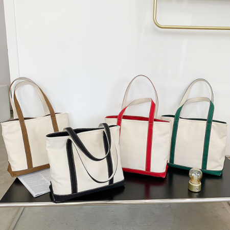 B204 모노 스티치 잇백 숄더백 패션 캐주얼 가방 답례품 인쇄 #3