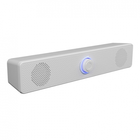 EBUFF 컴퓨터 사운드바 스피커 화이트 #3