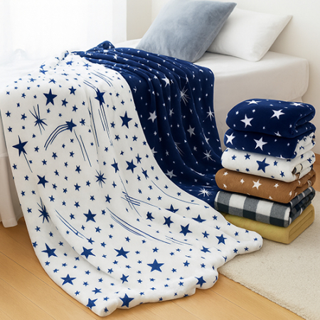 따뜻한 겨울 극세사담요 200x150 대형담요 보온 방한 블랭킷 #2