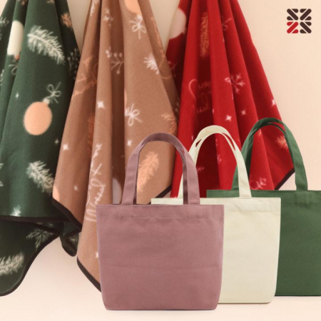 루무드 성탄담요+미니에코백세트 #2