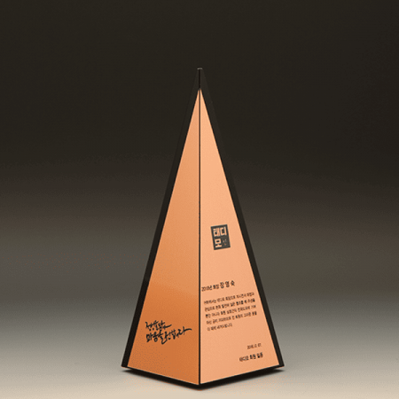 퇴직기념 위촉 근속 상패 E1263 #2