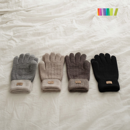 투톤 소프트 터치장갑 #4