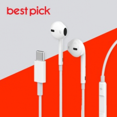 베스트픽 이어핏 유선 모바일 이어폰 C타입