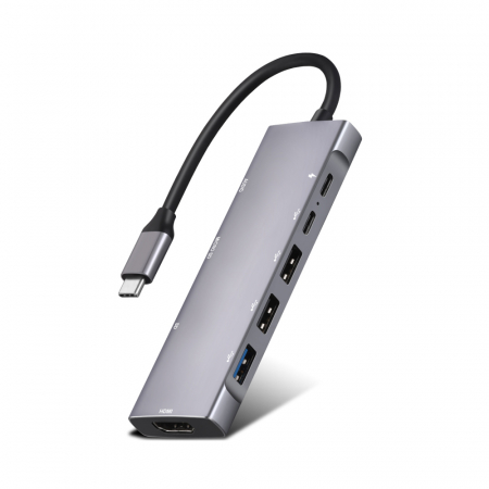 보스위즈 C타입 USB 멀티허브 9in1 BOS-H901 #2