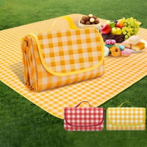 모던체크 접이식 피크닉매트 100x150 / 돗자리 피크닉 매트 여행 스포츠 소풍