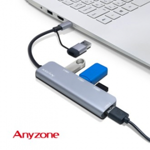 애니존 USB 3.0 4포트 허브 ANY-HUB3