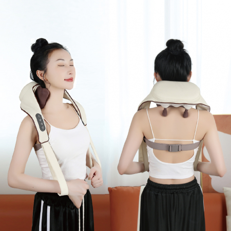 보스위즈 무선 목 어깨 다용도 안마기 넥엔숄더 마사지기 온열 BOS-SH3500 #2