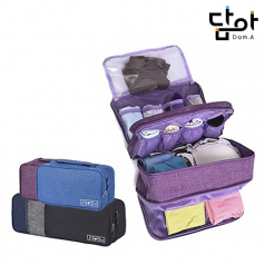 노티드담아 프리미엄 고급 멀티 여행용속옷파우치