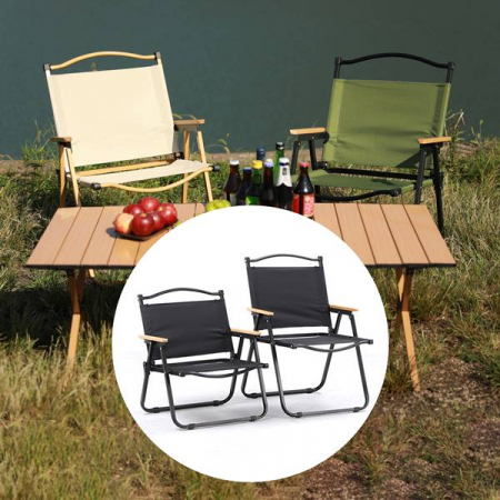 보스위즈 휴대용 경량 접이식 감성 캠핑 의자 중형 BOS-CH62 #2